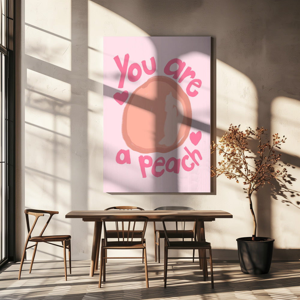 Zoete Perzik Tribute | Canvas