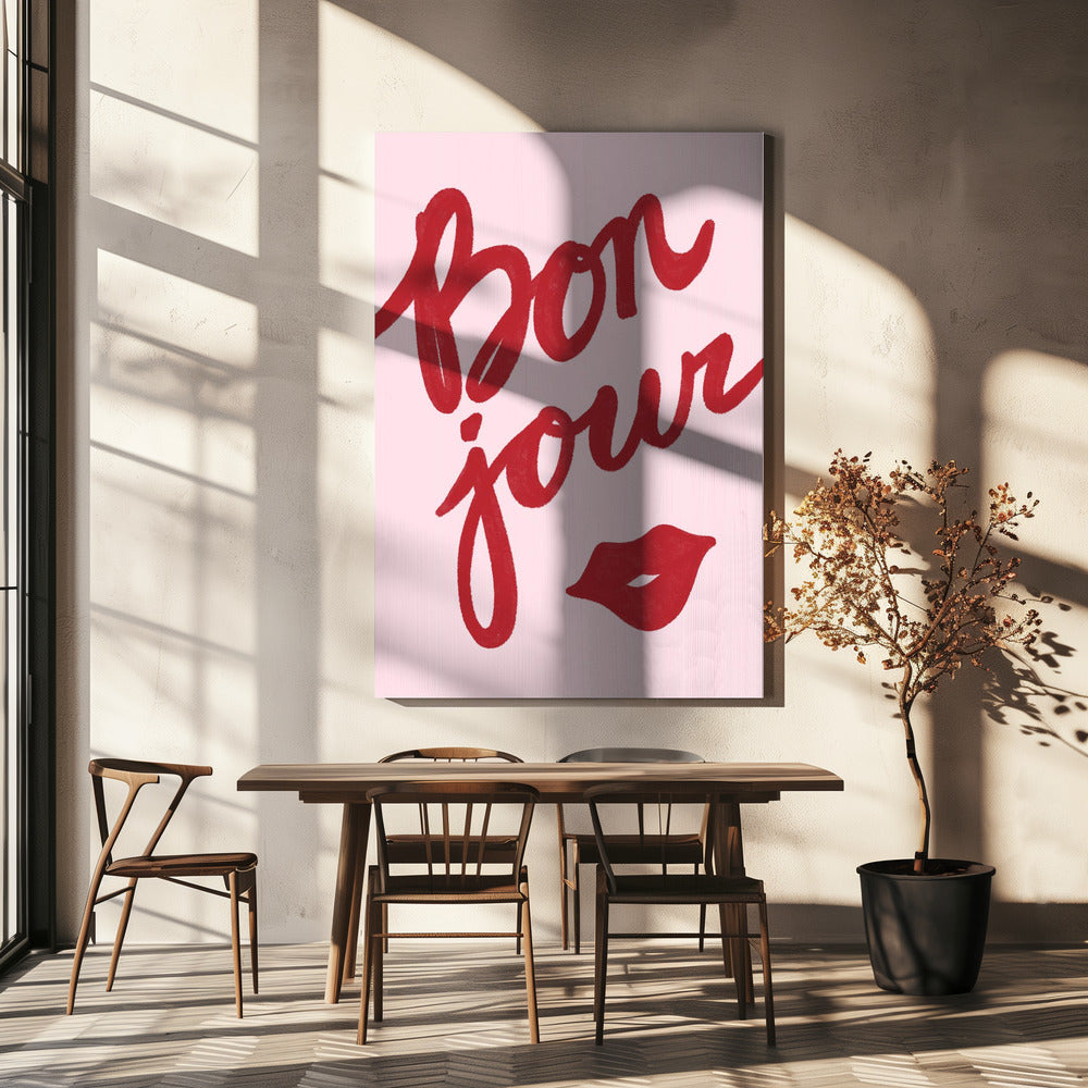 Bonjour Kus | Canvas
