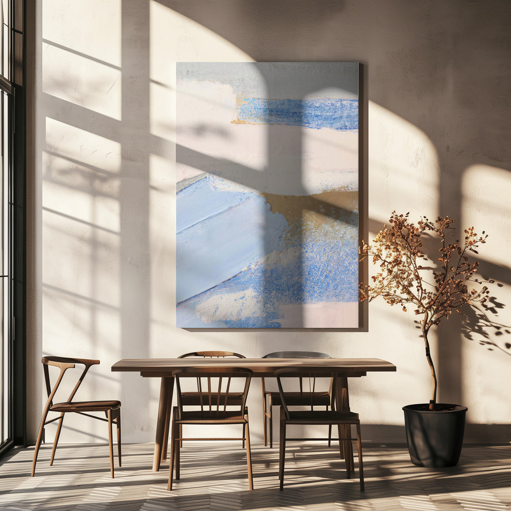 Brush Strokes Abstract Painting | Canvas