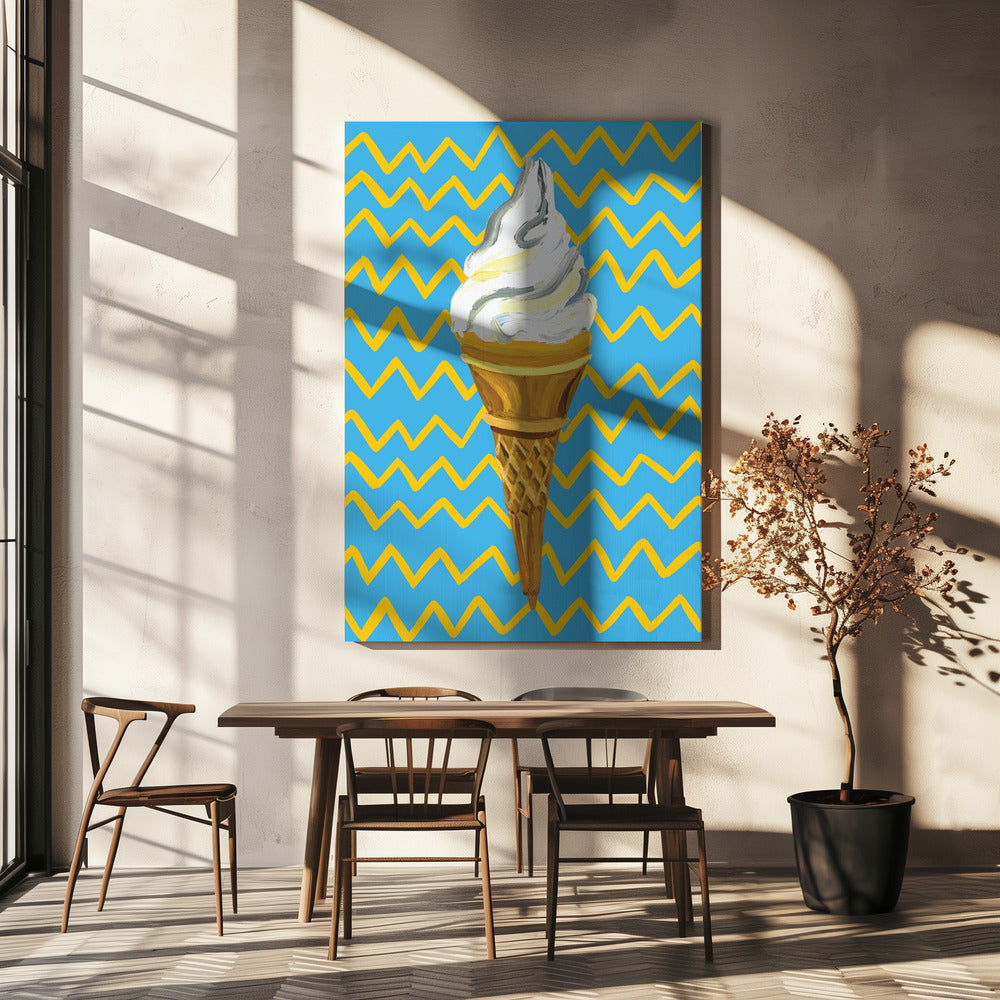 IJsblauw | Canvas