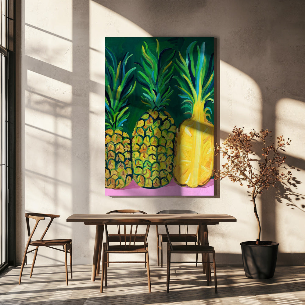 Ananassen | Canvas