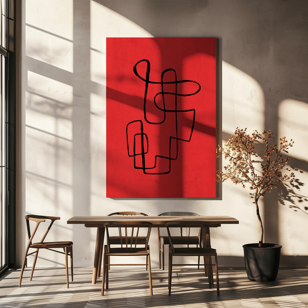 In de roos | Canvas