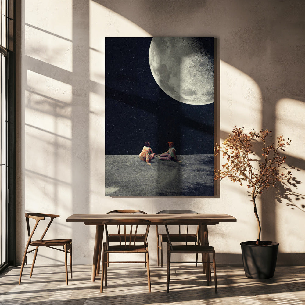 Ik gaf je de maan voor een glimlach | Canvas