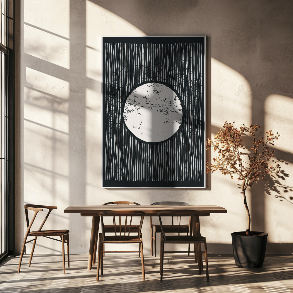 Minimale Maan | Canvas