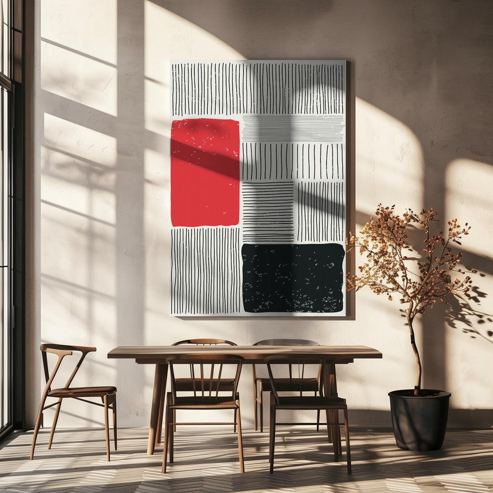 Subtiele Lijn Serie #4 | Canvas