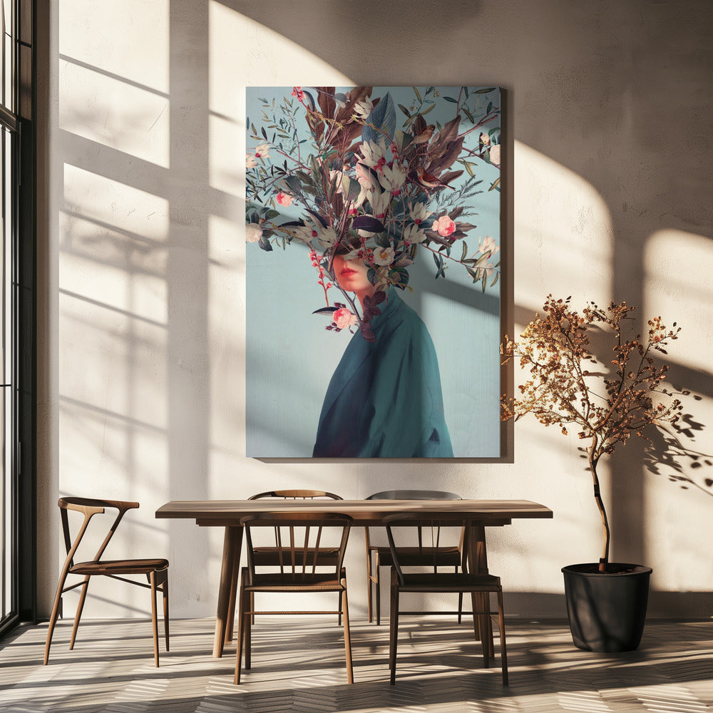 Ik was verborgen maar jij zag mij | Canvas