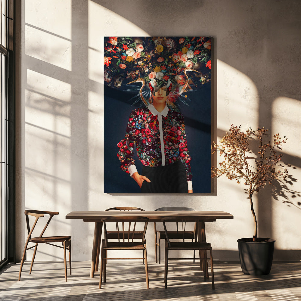 Je hoofd zat vol kleuren zonder namen | Canvas