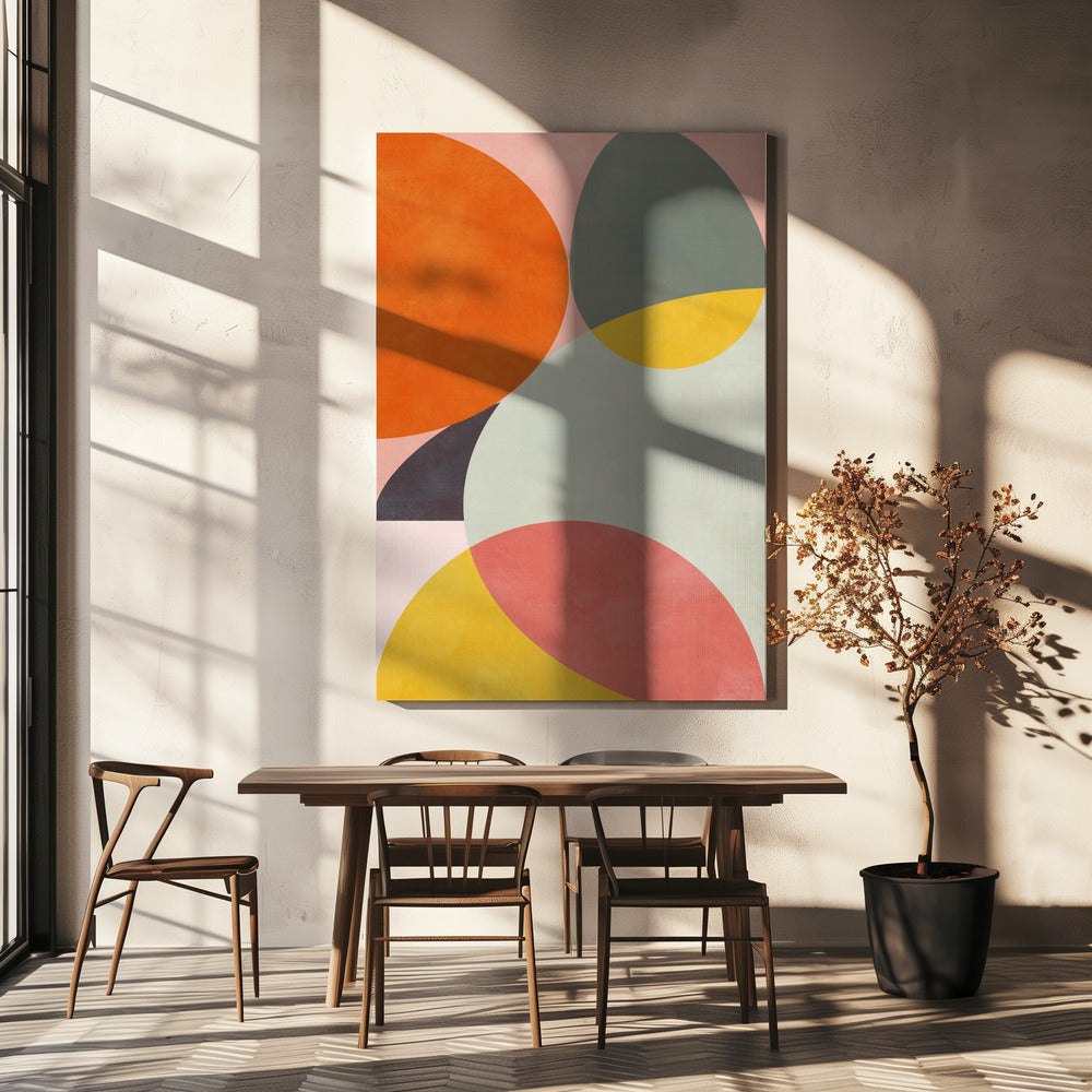 Vriendelijke kleuren1 | Canvas