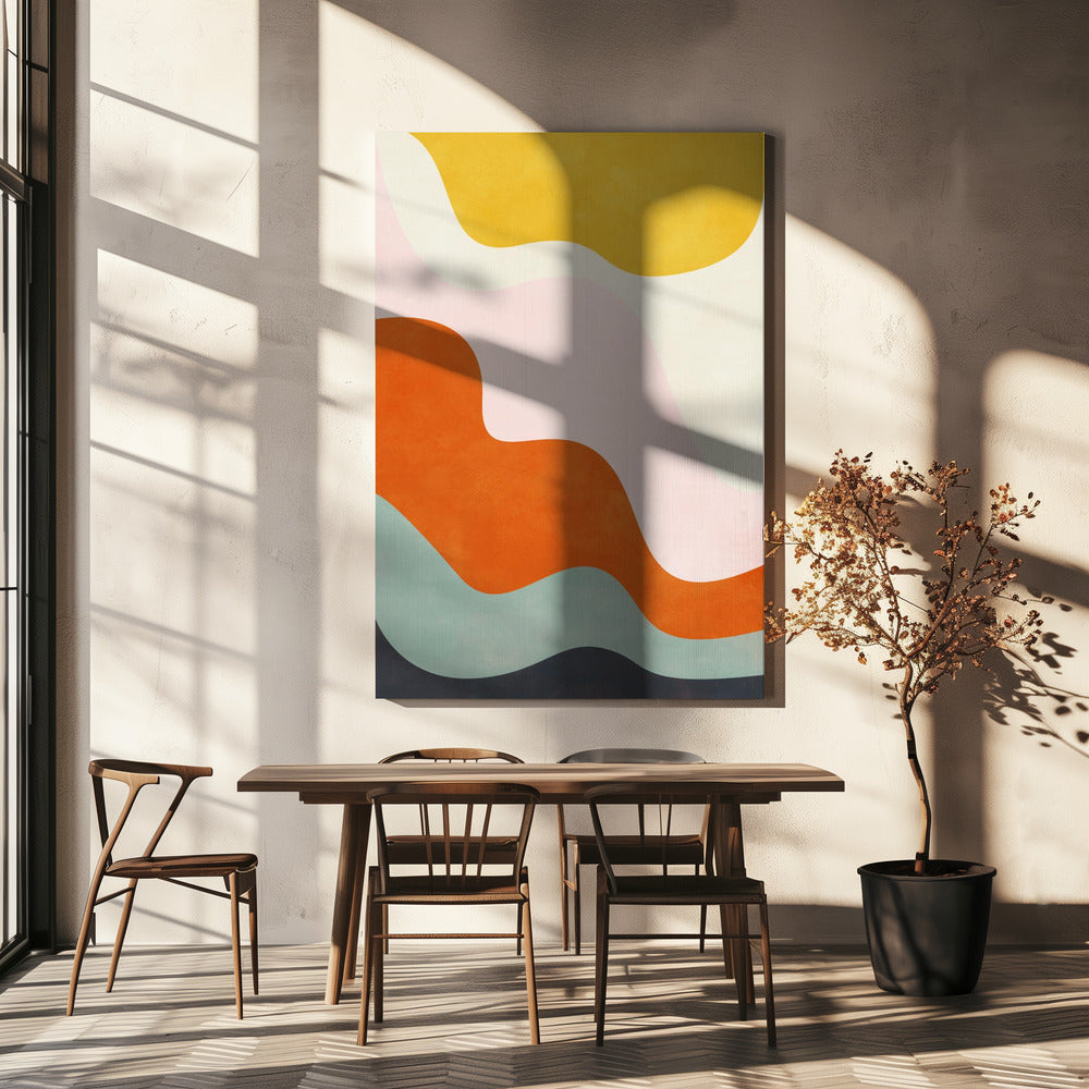 Vriendelijke kleuren3 | Canvas