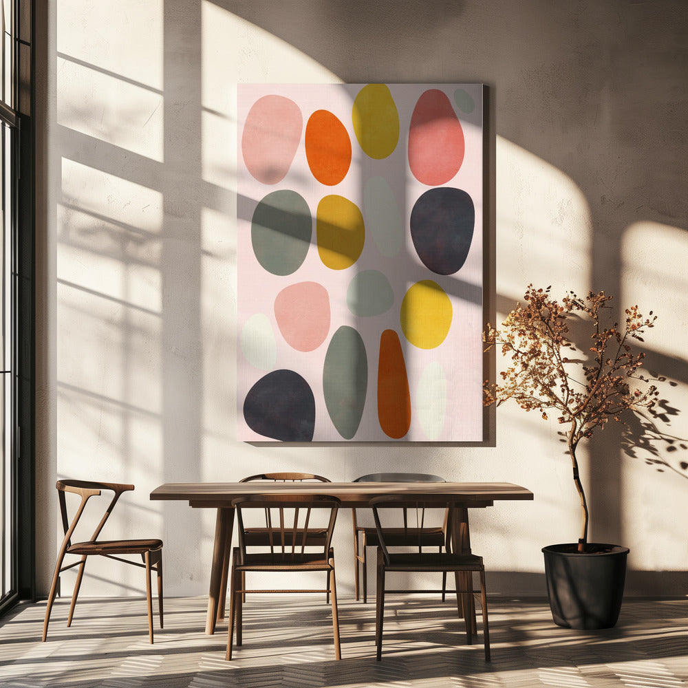 Vriendelijke kleuren4 | Canvas