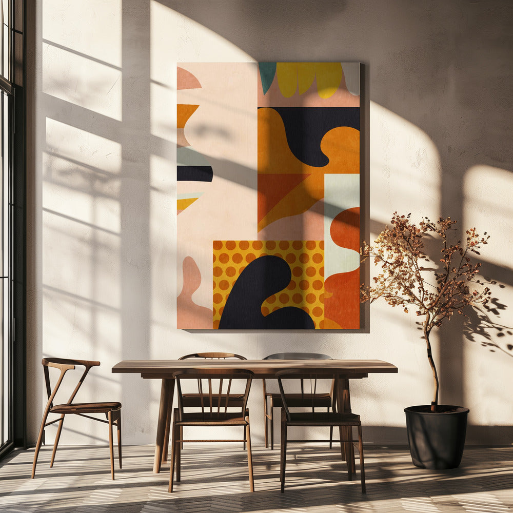 Spelen met vormen 5 | Canvas
