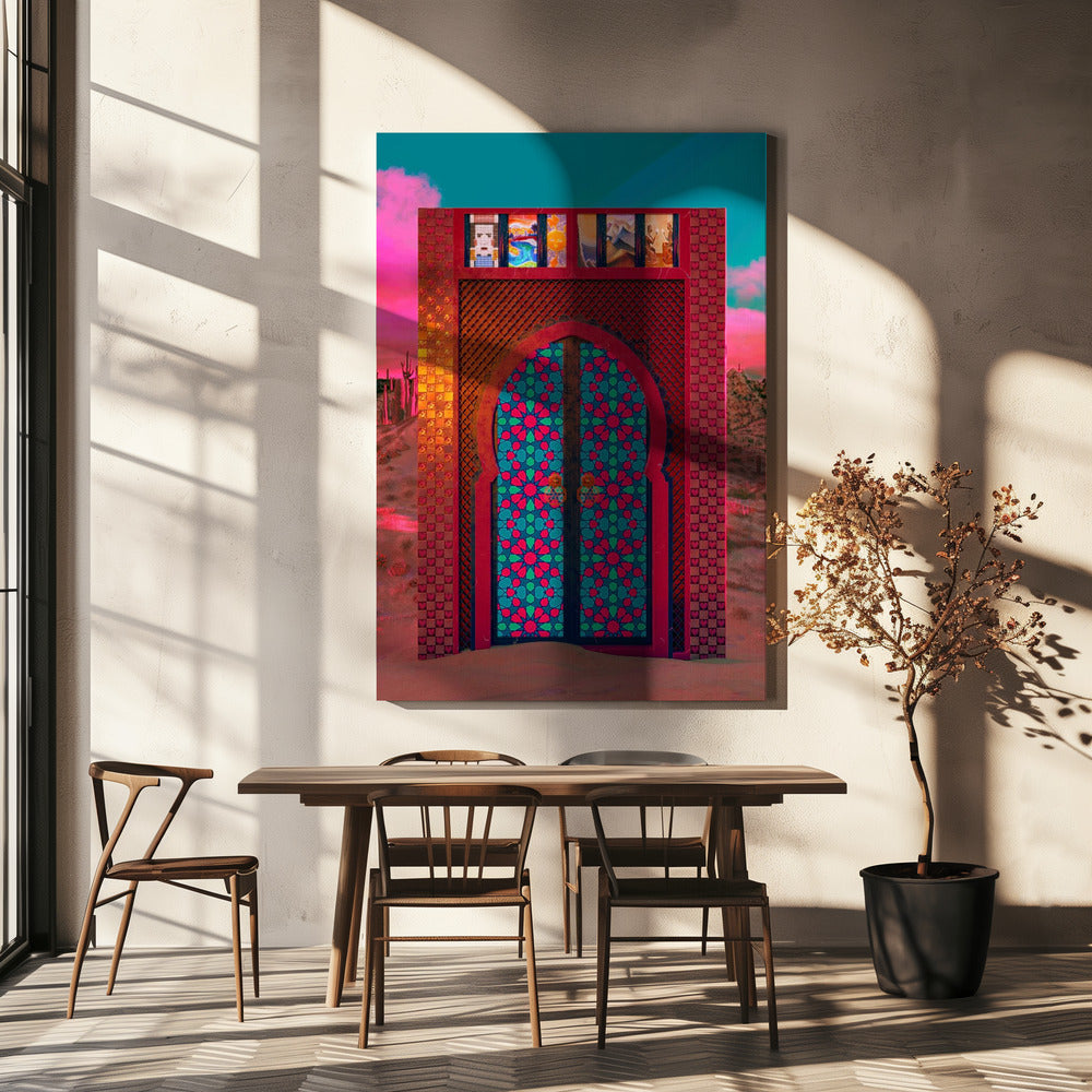 Khalids deur | Canvas