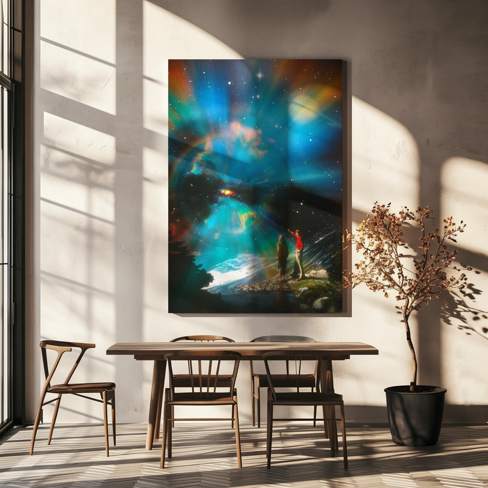 Een merkwaardig gezicht | Canvas