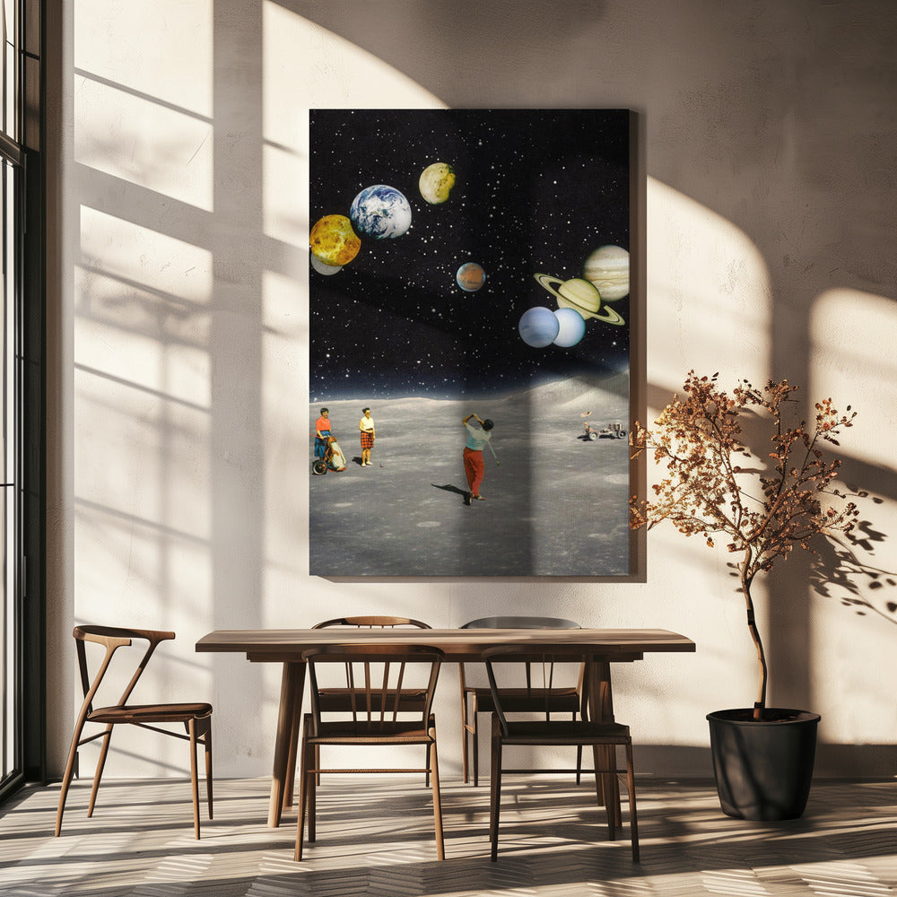 Ruimtegolf | Canvas