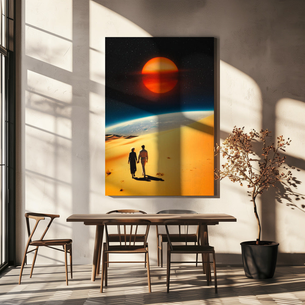 Kosmische verbinding | Canvas