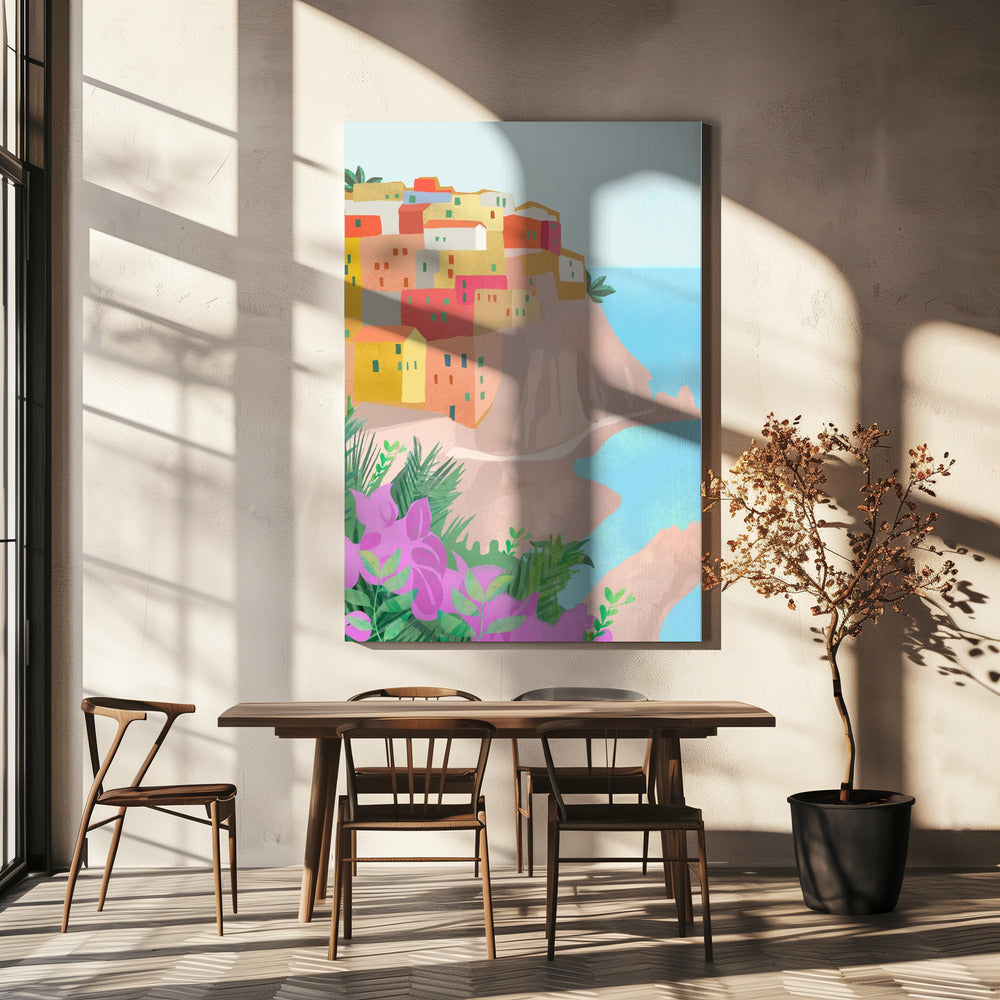 Cinque Terre, Italië | Canvas