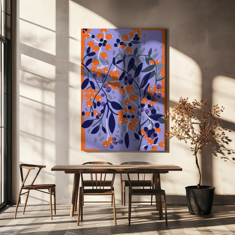 Berry Vibrance | Canvas