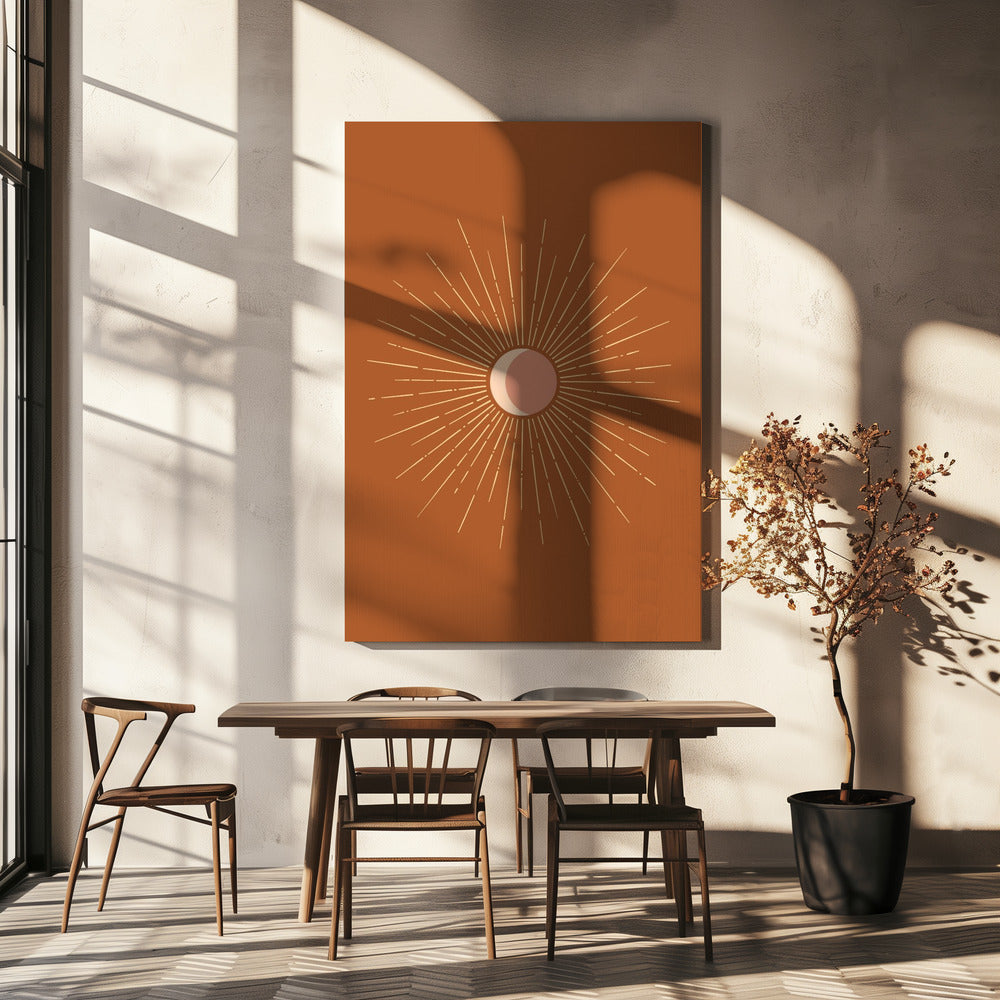 Zonsverduistering | Canvas