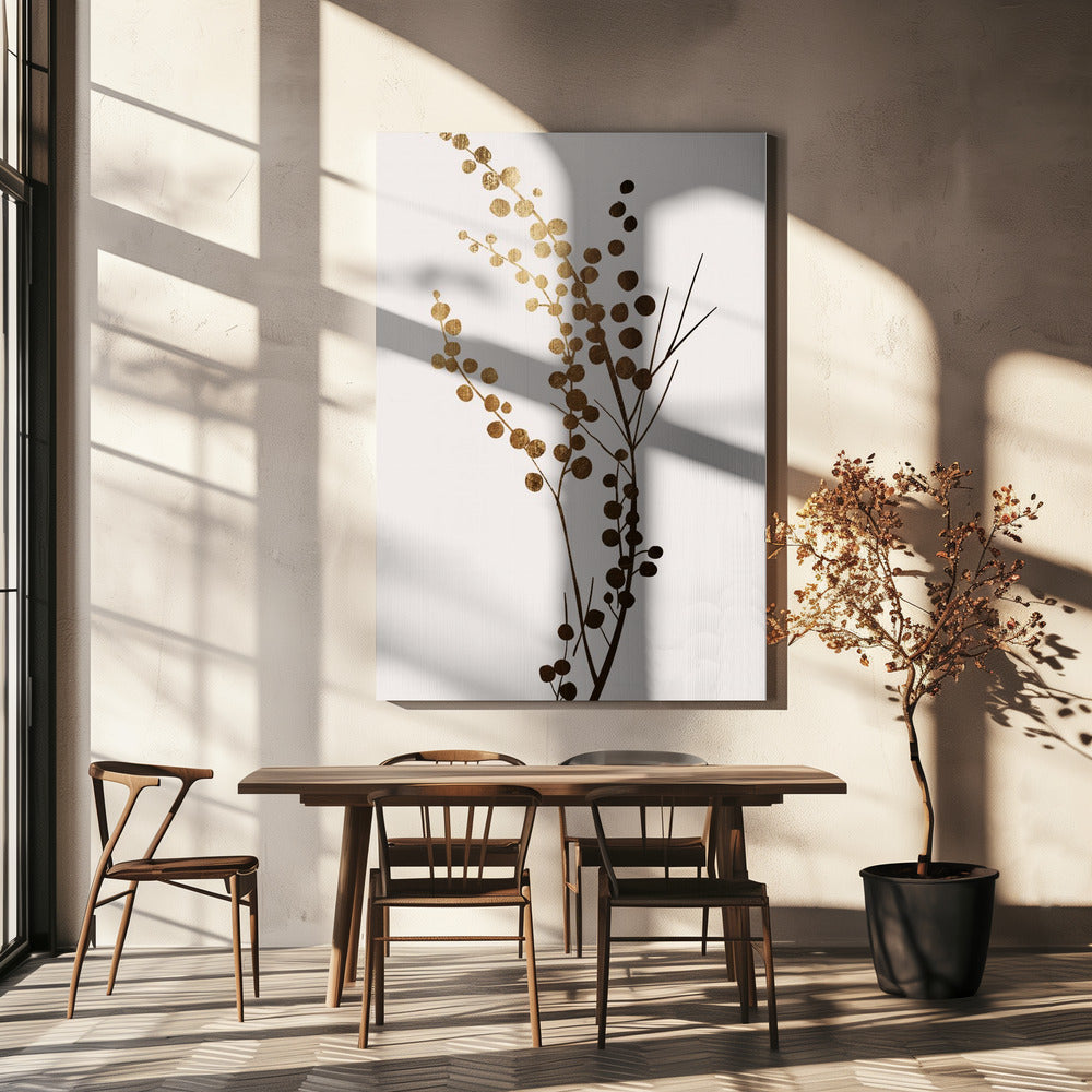 Golden Brench 1 | Canvas