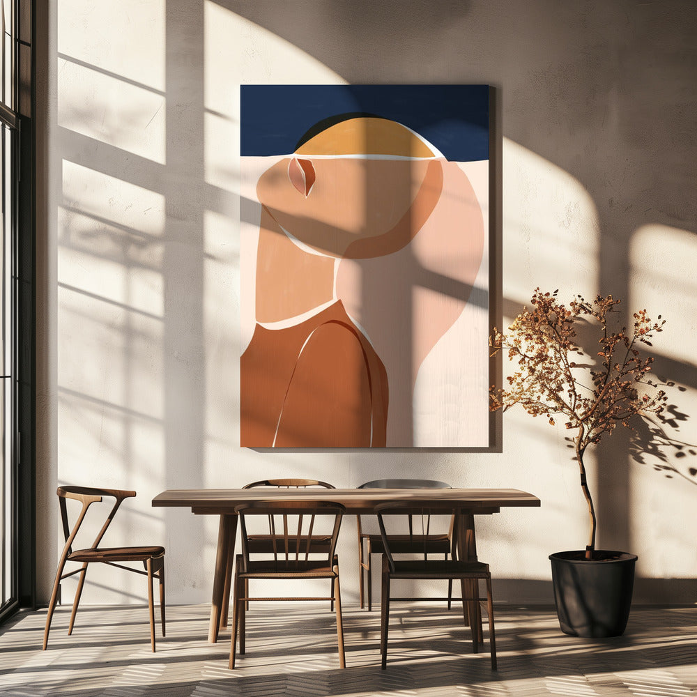 Half Face Half Sun | Canvas