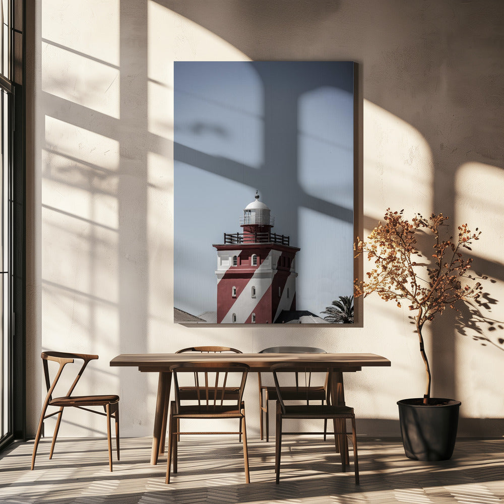 Baken aan zee | Canvas
