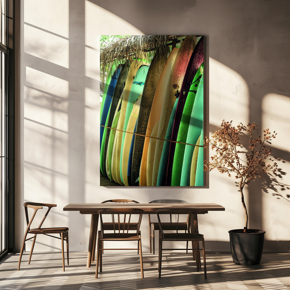 Surfplank Symfonie | Canvas