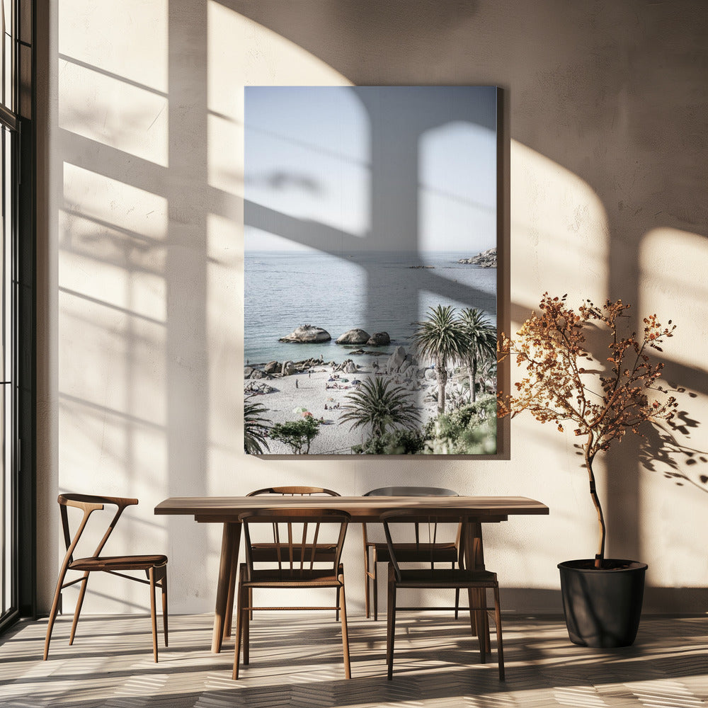 Rustige kustlijn | Canvas