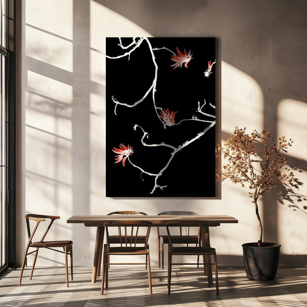 Scharlaken Tak Dans | Canvas