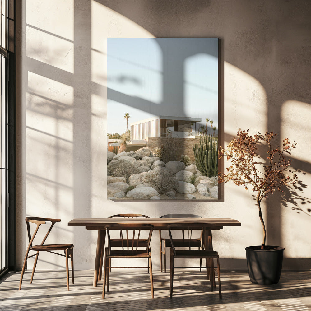 Woestijn Moderne Oase | Canvas