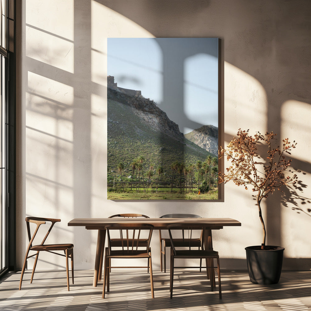 Majestueuze heuvelvesting | Canvas