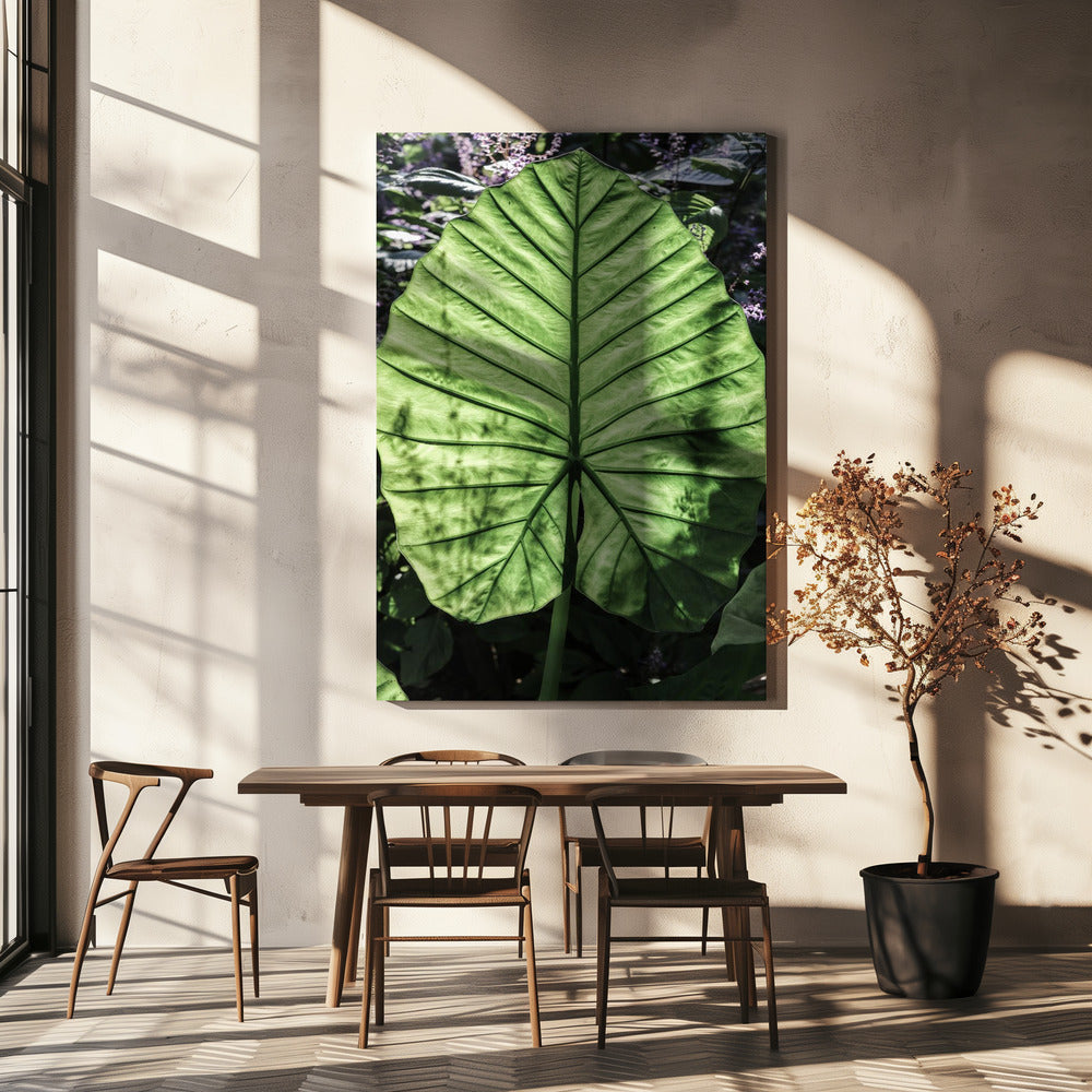 Groene Aderen | Canvas