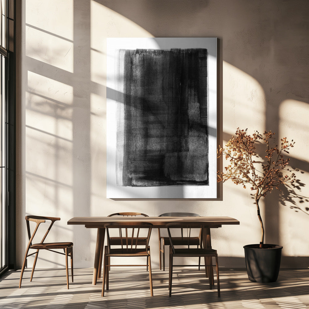 Monochrome diepten | Canvas