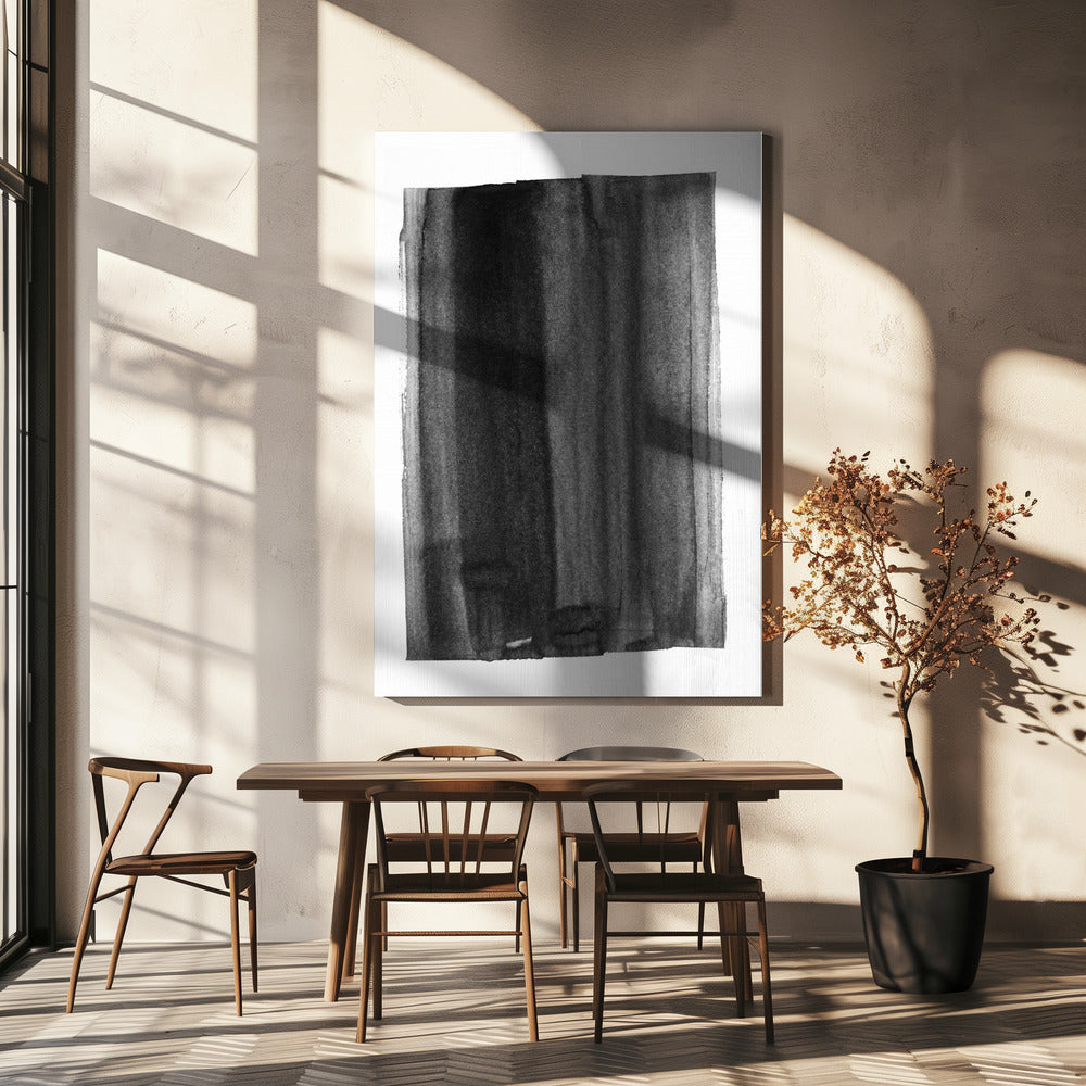 Monochrome sluier | Canvas