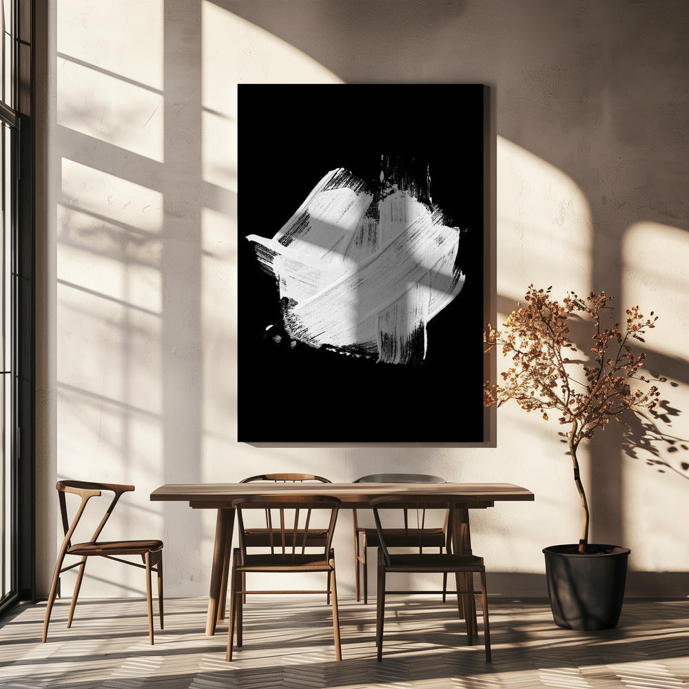 Monochrome beweging | Canvas