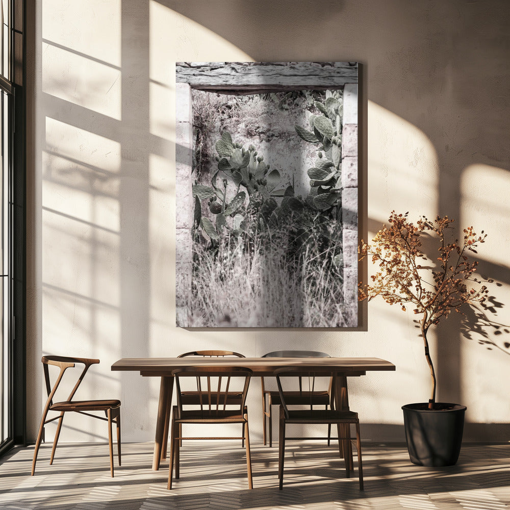Woestijndeurscène | Canvas