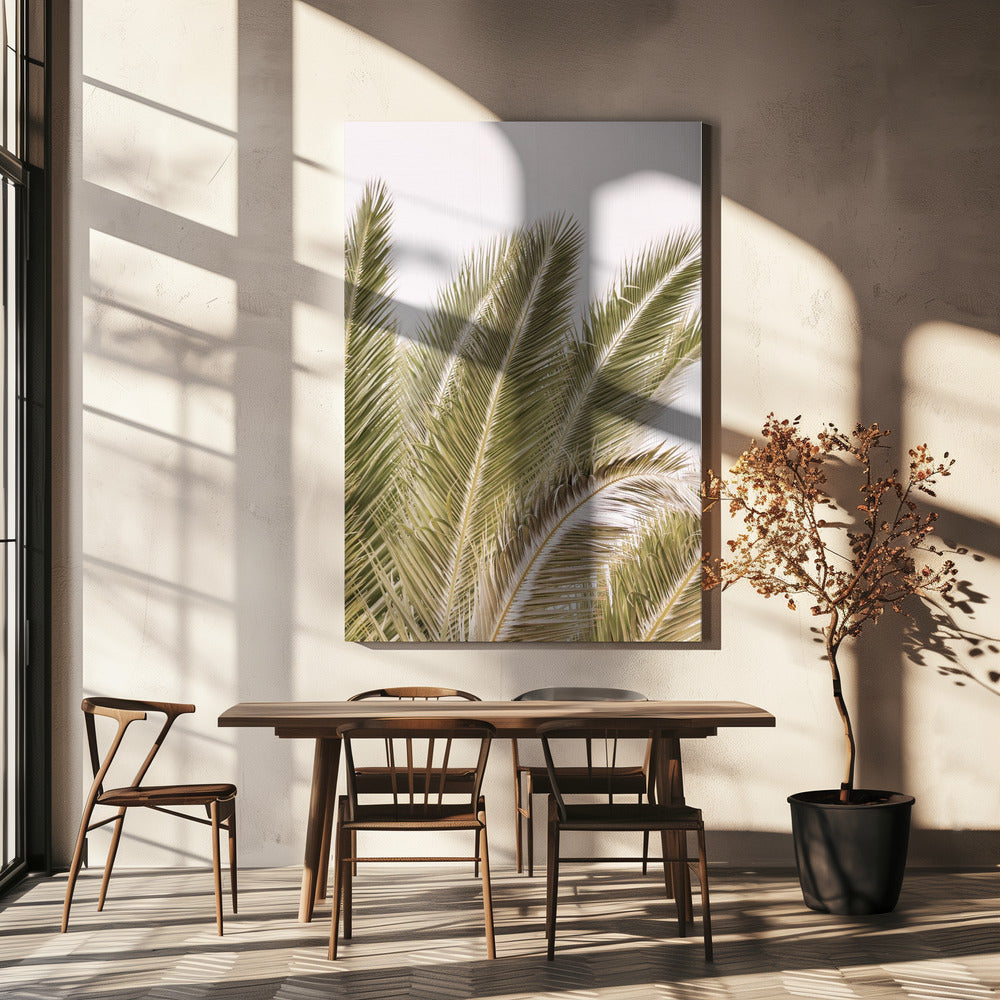 Varens in de bries | Canvas