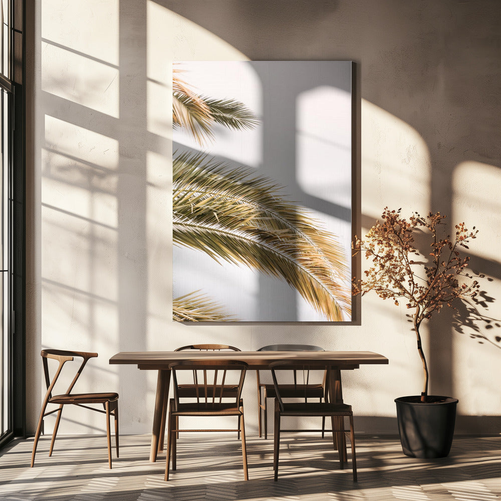 Gouden Palmbries | Canvas