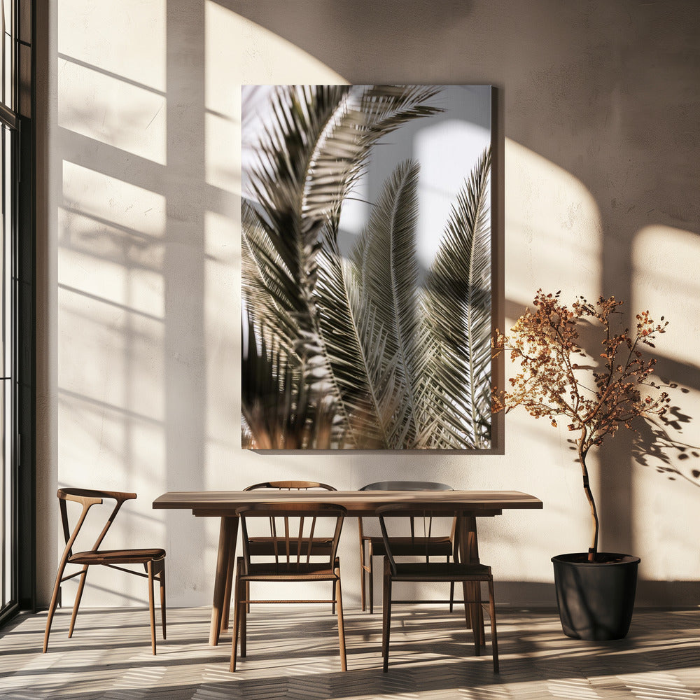 Fluisteringen van palmen | Canvas