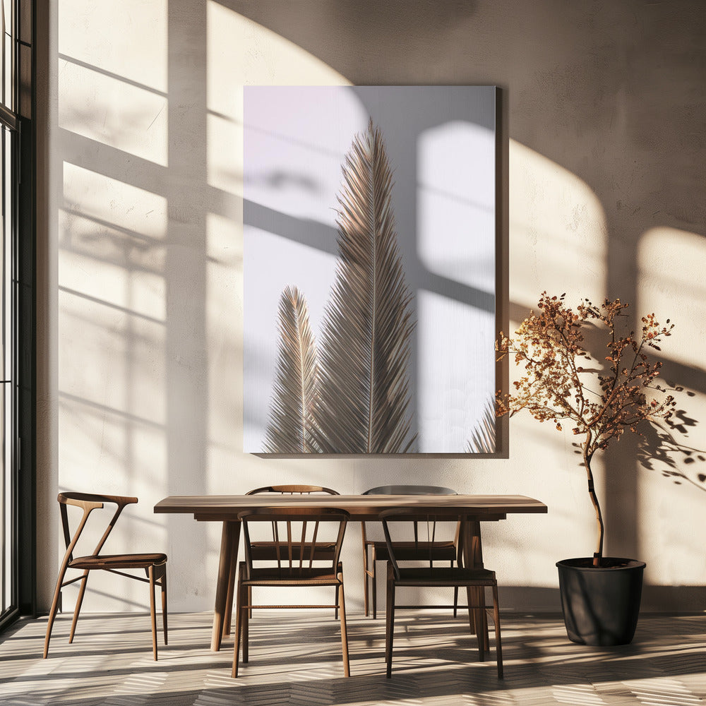 Gouden bladeren hemelwaarts | Canvas