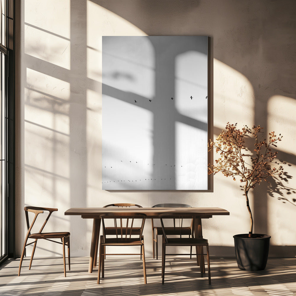 Hemelwaartse vlucht | Canvas