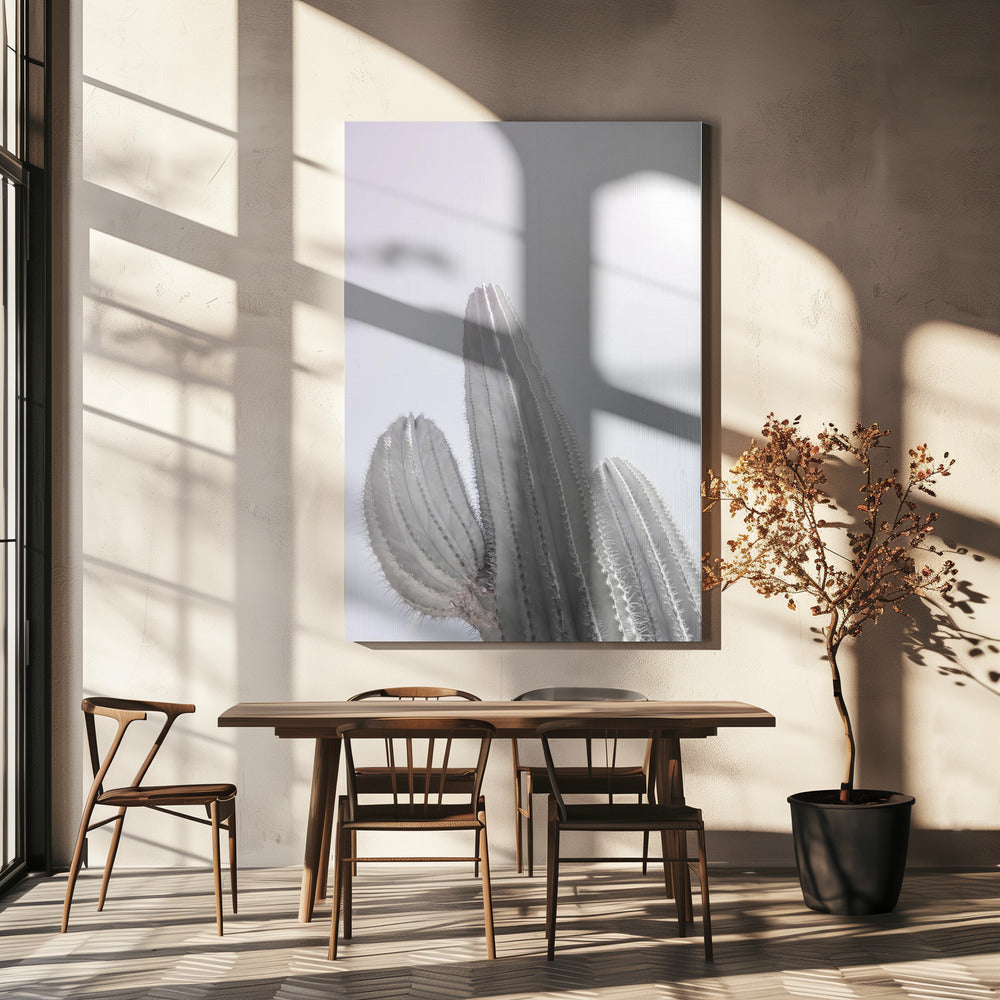 Minimalistische Cactus | Canvas