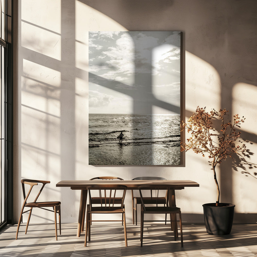 Surfer's Dawn Peace | Canvas