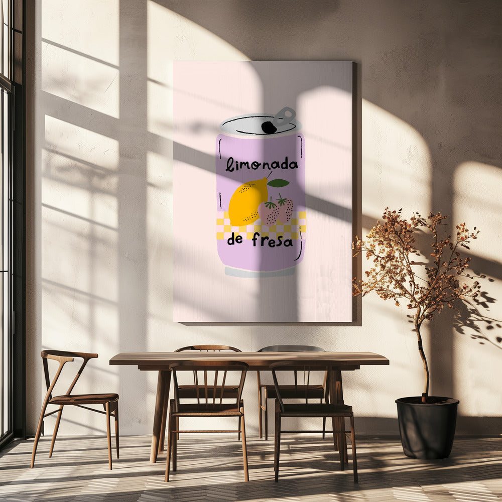 Aardbeienlimonade | Canvas
