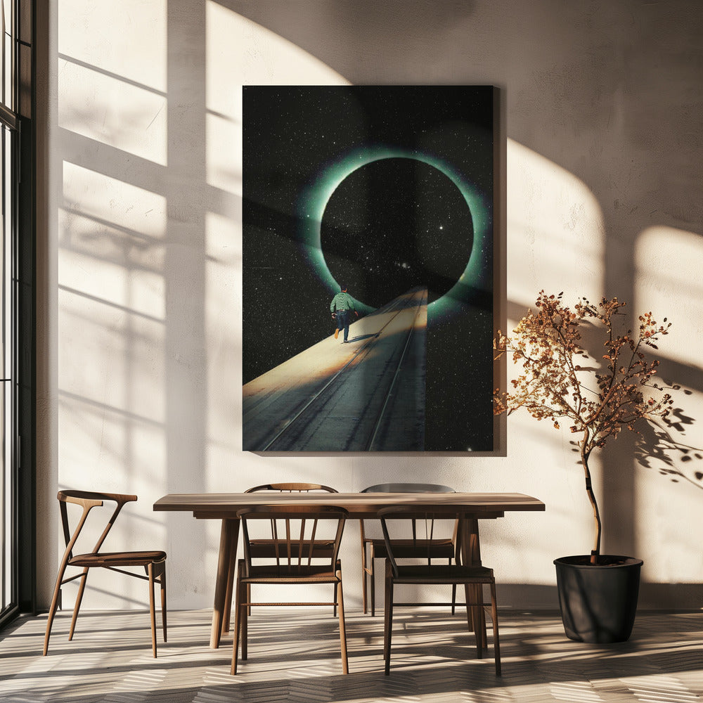 Ontsnappen in de leegte | Canvas