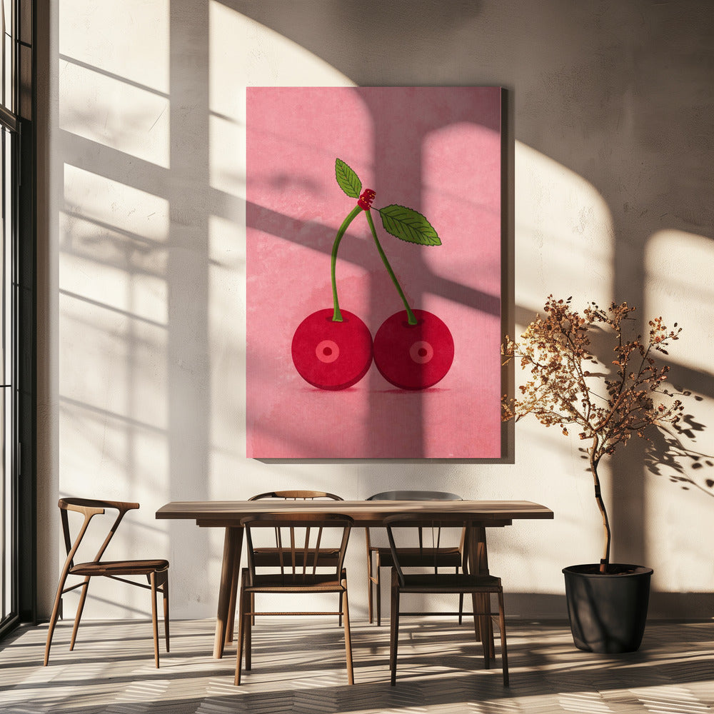 Kersenborsten | Canvas