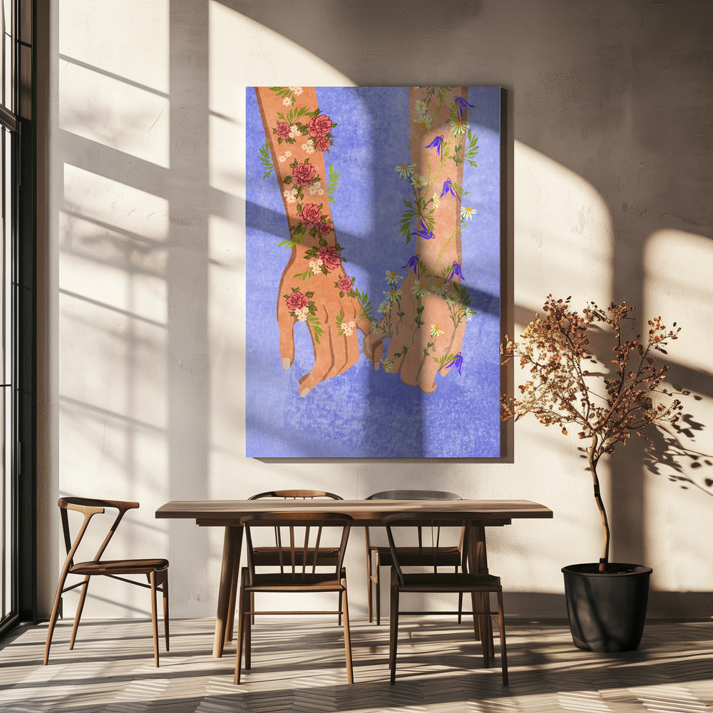 Holding hands | Canvas