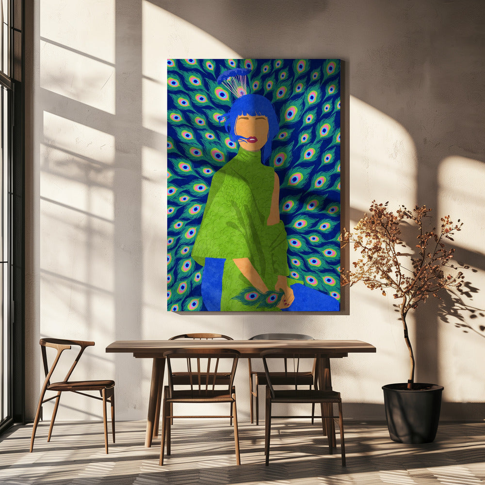 pauwvrouw | Canvas
