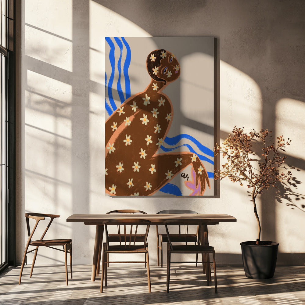 Blooming Daisy | Canvas