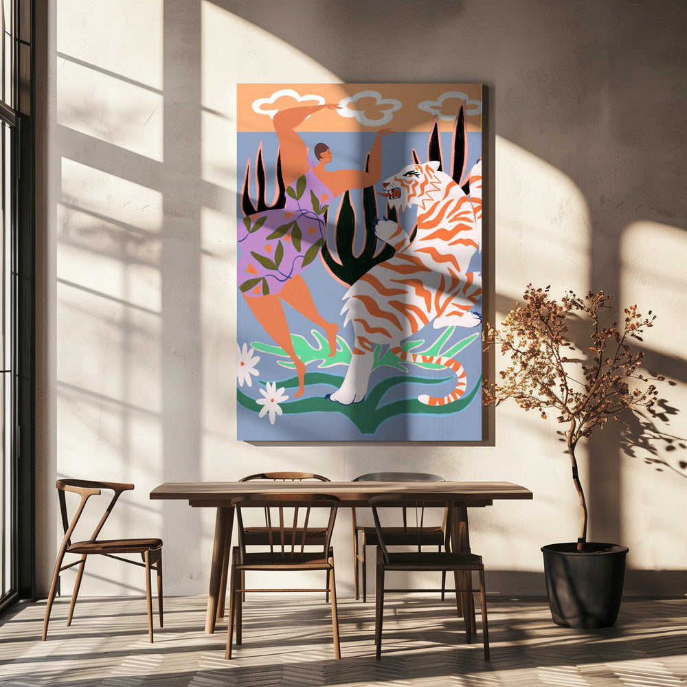 Hallo Tijger | Canvas