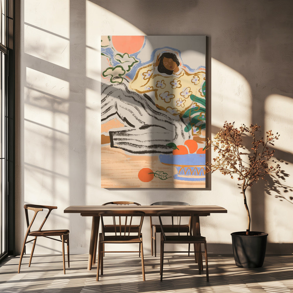 Luie dagen | Canvas